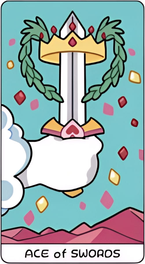 Туз мечей — YOLO Tarot