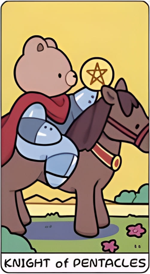 Рыцарь пентаклей — YOLO Tarot