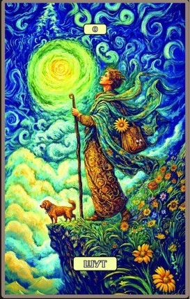 Дурак — Swirls of Light Tarot