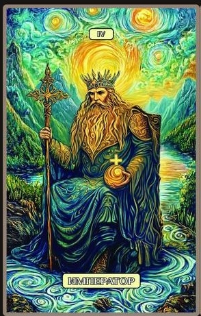 Император — Swirls of Light Tarot