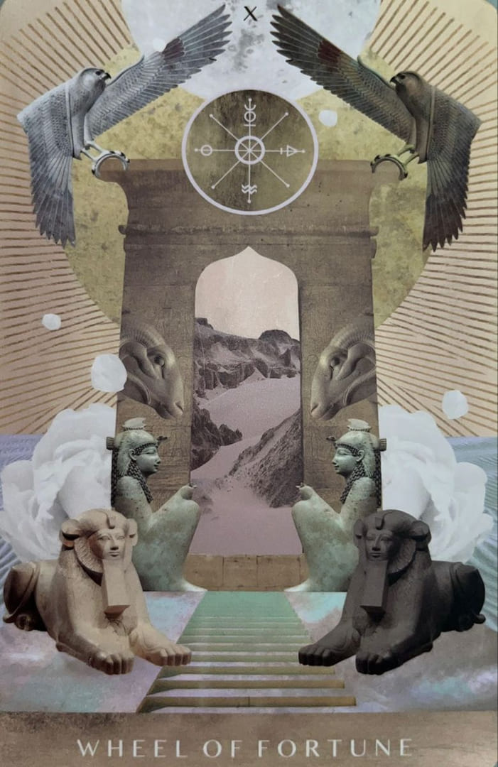 Колесо фортуны — Таро Лунного Дитя