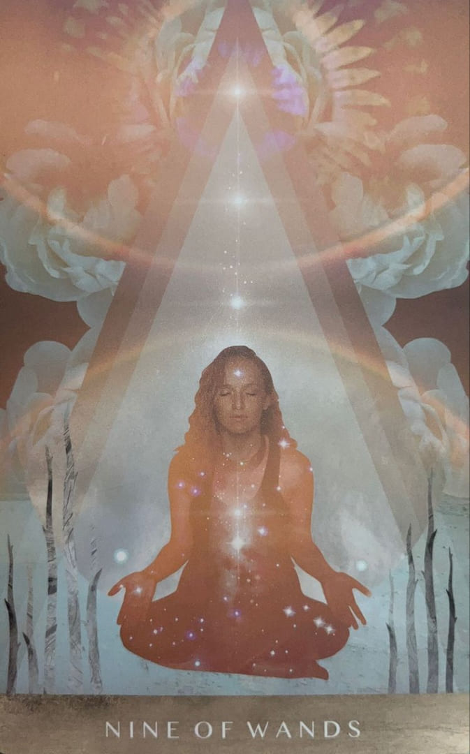 Девятка жезлов — Таро Лунного Дитя