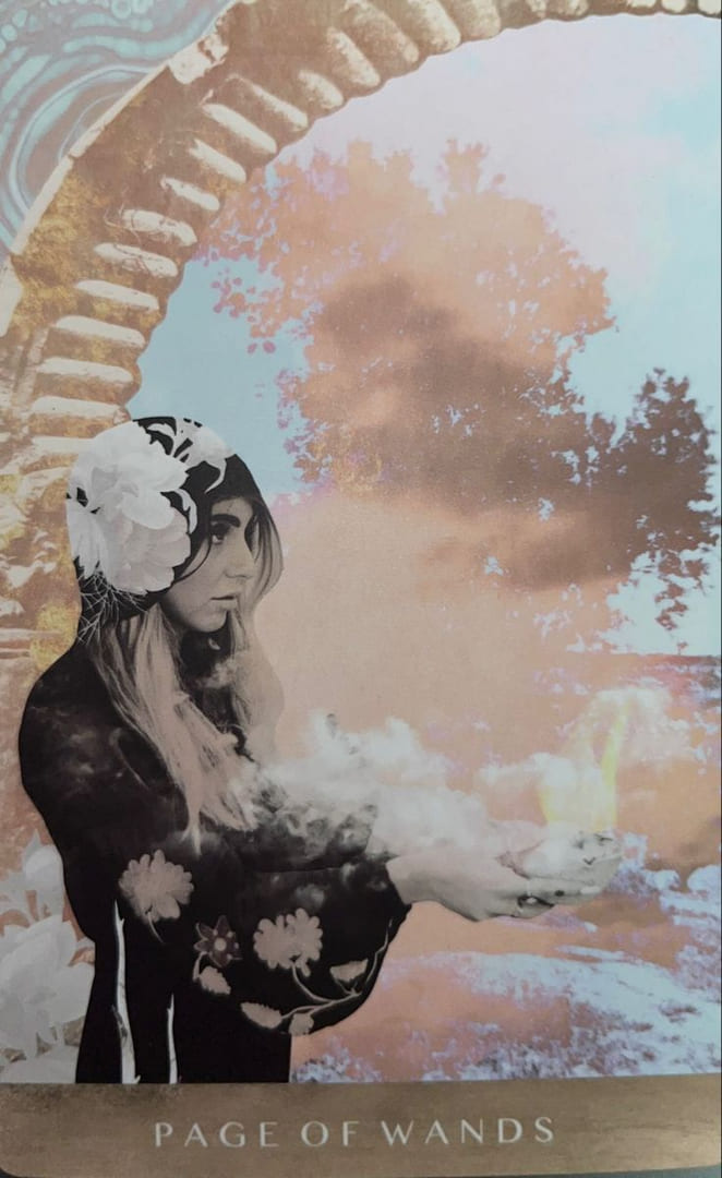 Паж жезлов — Таро Лунного Дитя