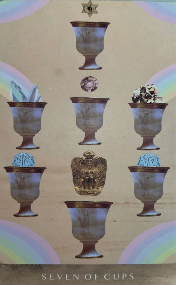 Семёрка чаш — Таро Лунного Дитя