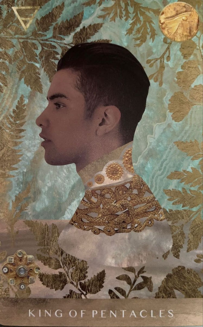 Король пентаклей — Таро Лунного Дитя